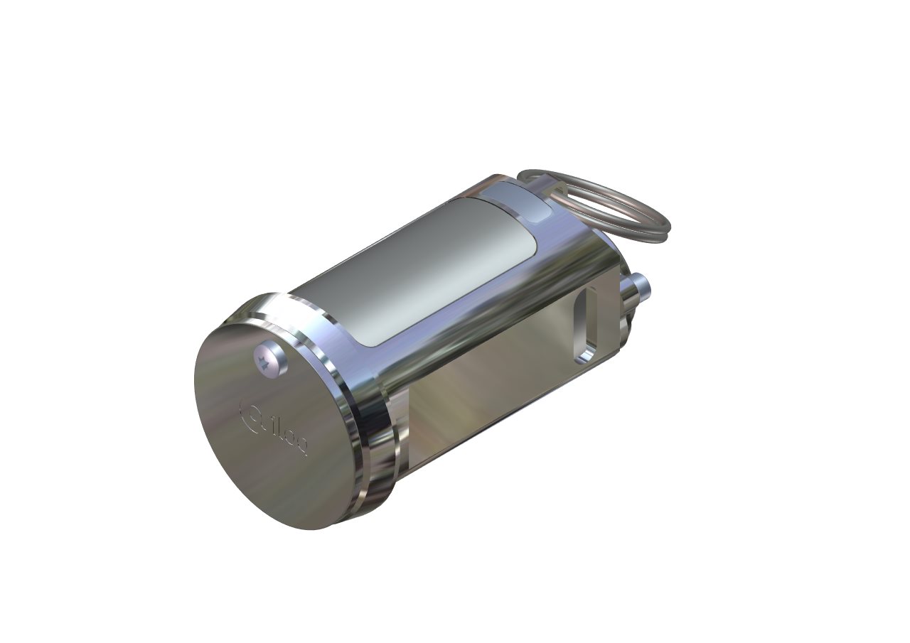 Cylinder til Nøglerør, Ø 33mm, RTC (Ur)
