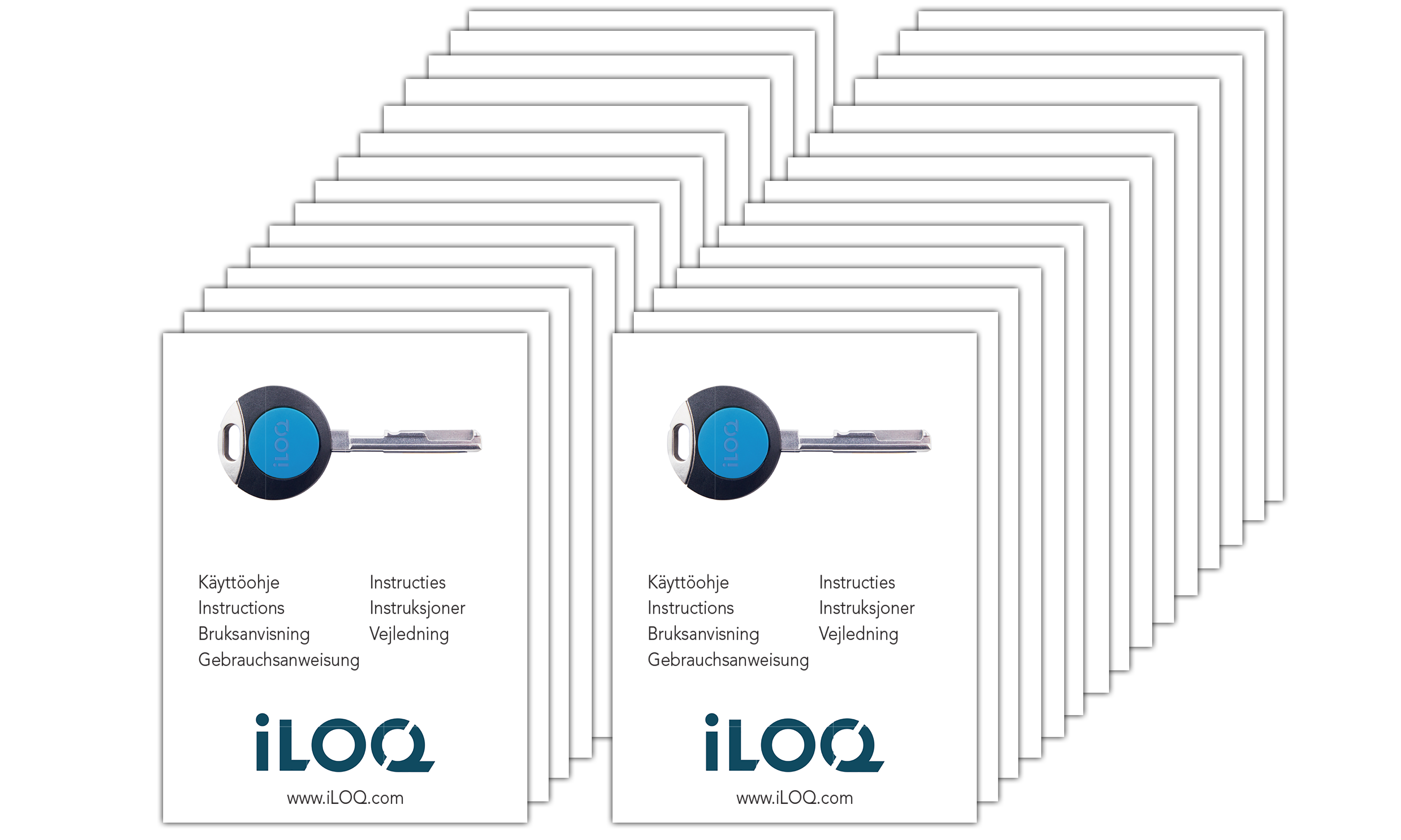 iLOQ S10 nøgleinstruktioner