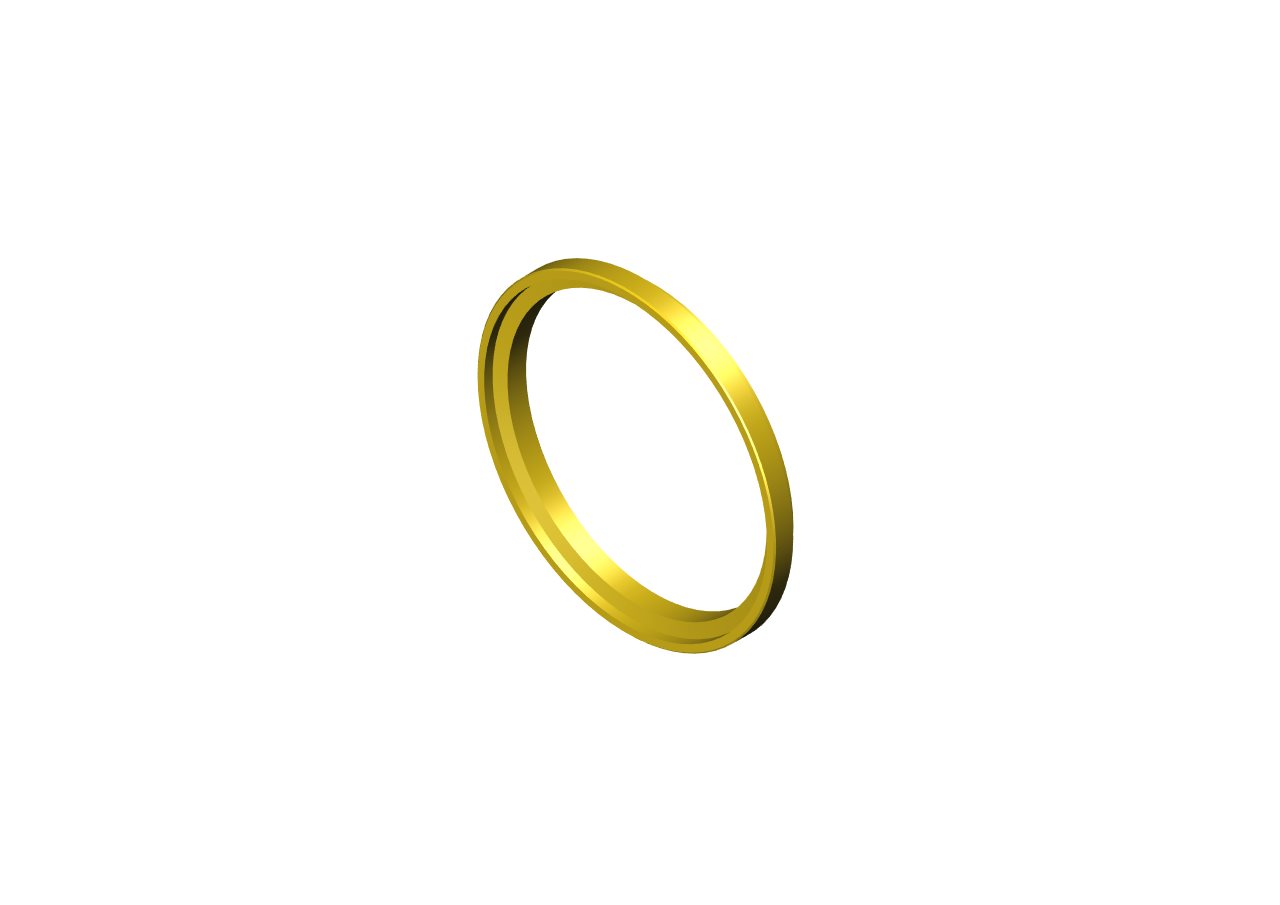Rund forlængerring 3mm