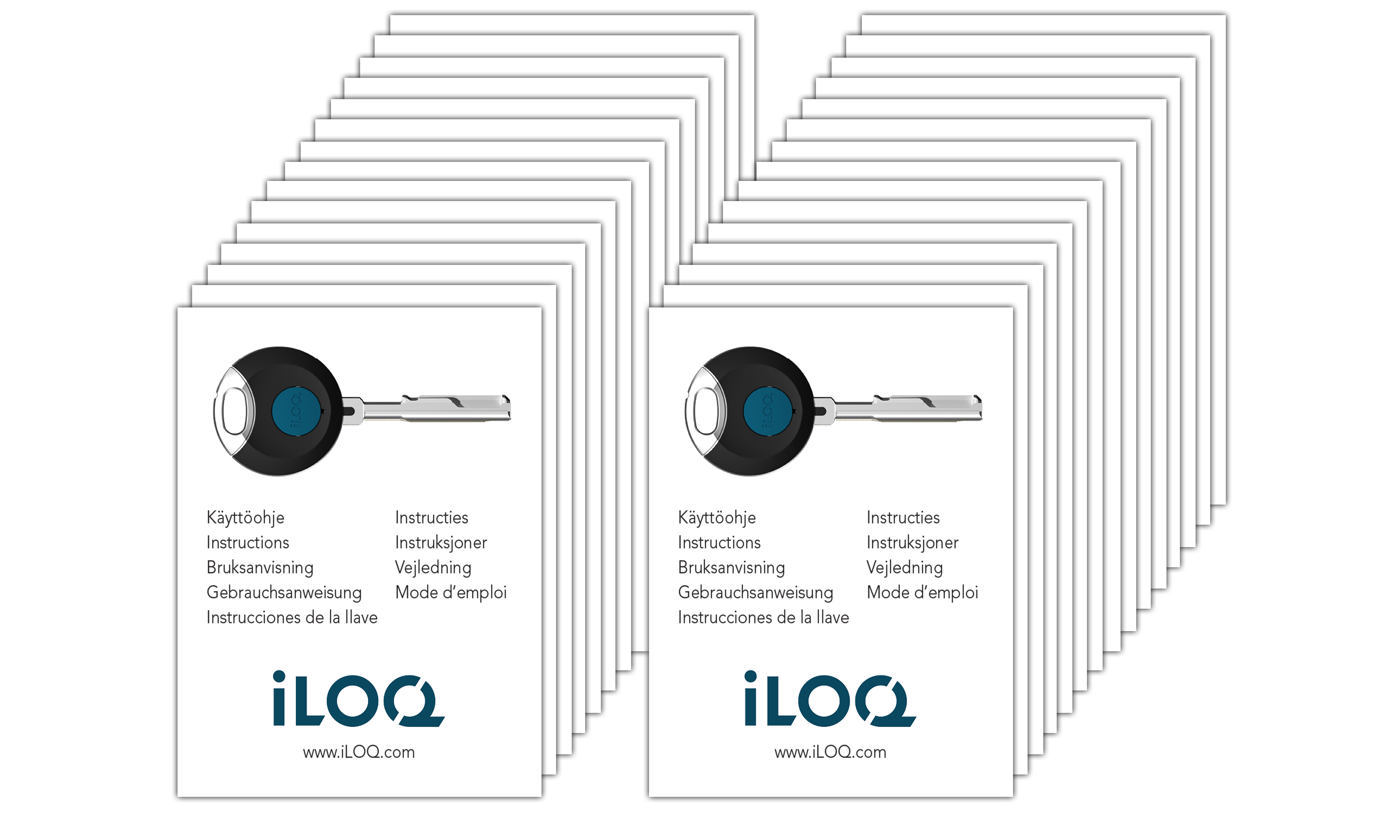 iLOQ S5 nøgleinstruktioner