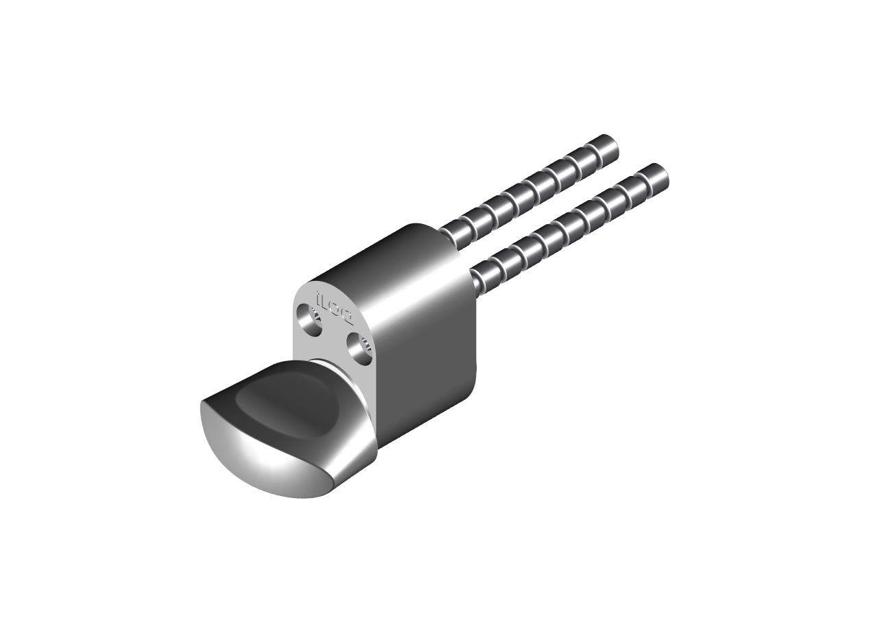 Oval vridergrebs cylinder